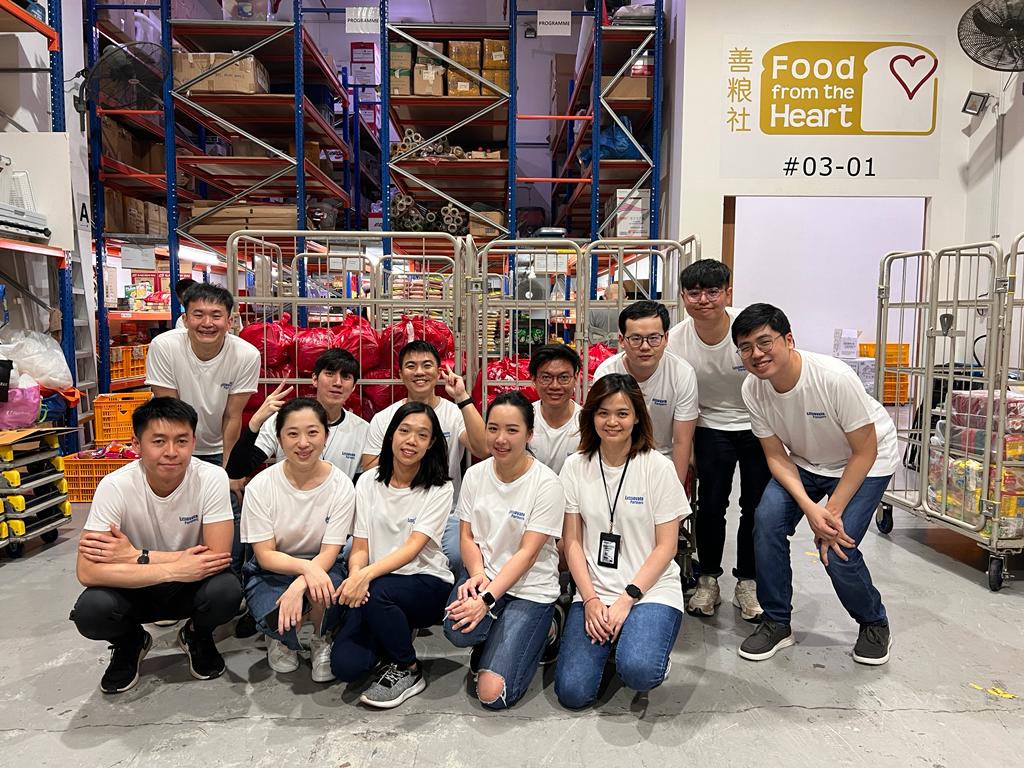 Linnovate Partners Singapore Volunteers at Food from the Heart
