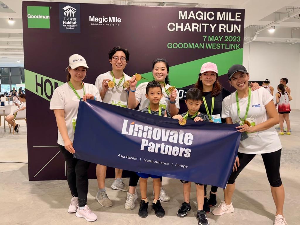 Linnovate Partners Joins Magic Mile Charity Run 2023