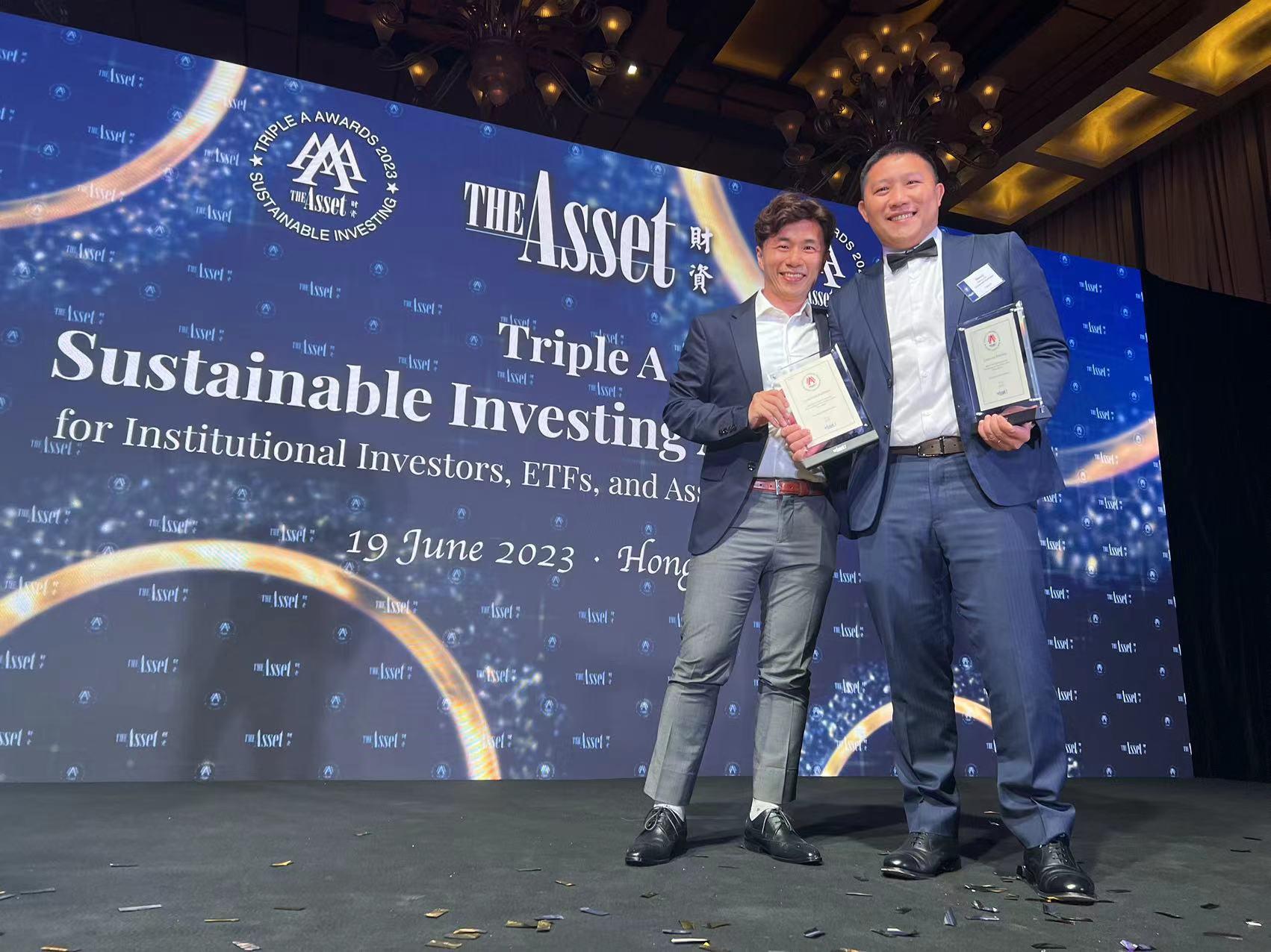Double Win at The Asset Triple A Sustainable Investment Award 2023