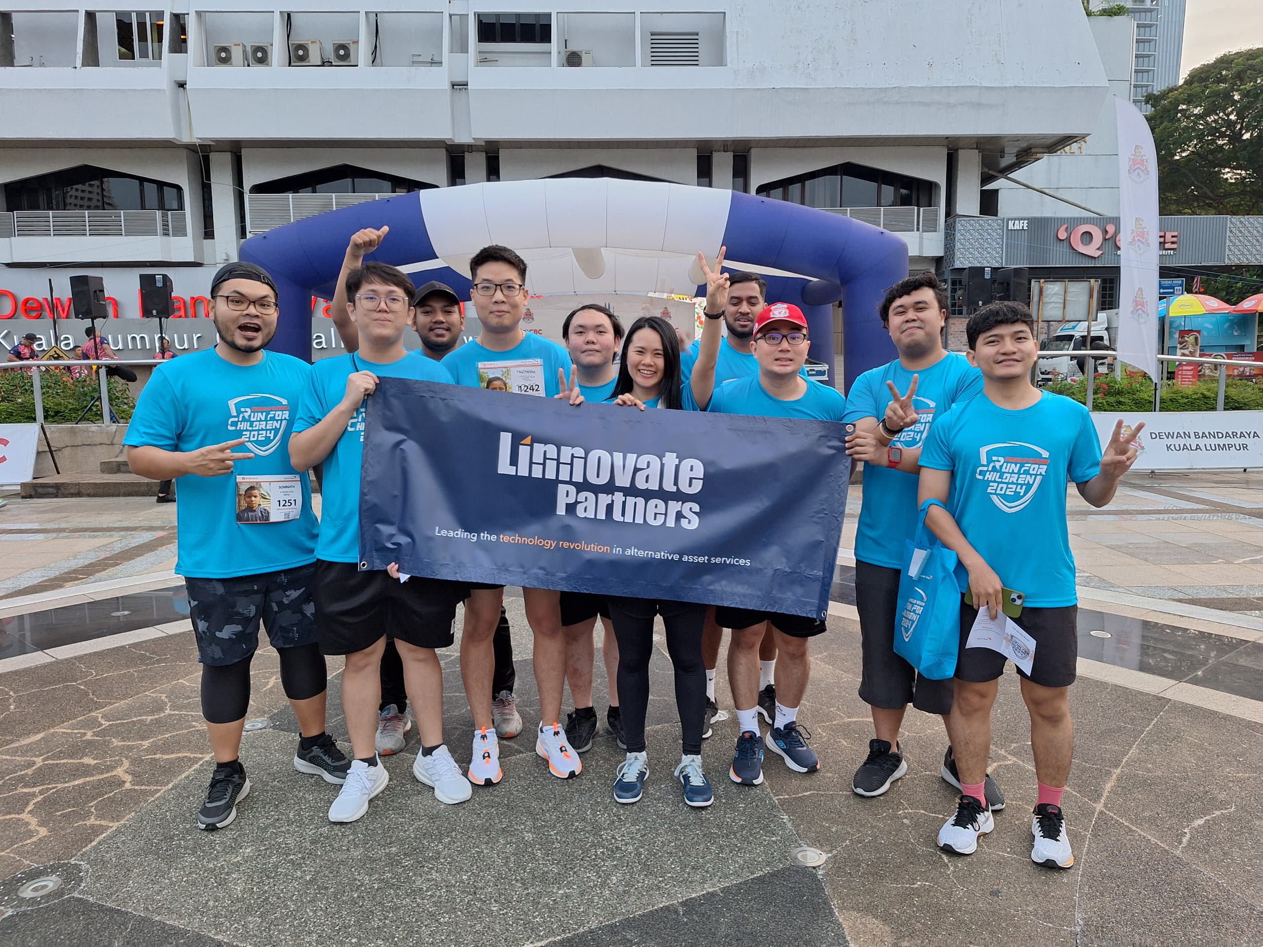 Linnovate Partners Strides for Change at World Vision’s Charity Run