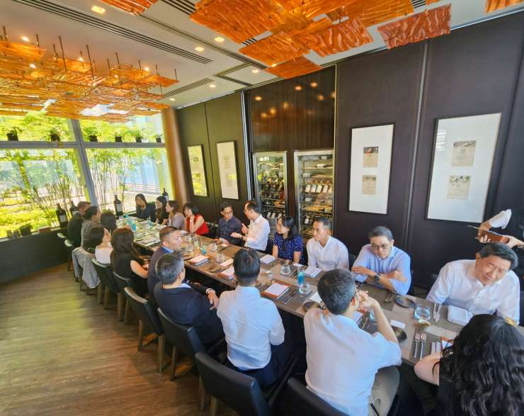 Linnovate Partners Hosts Exclusive Luncheon in Singapore