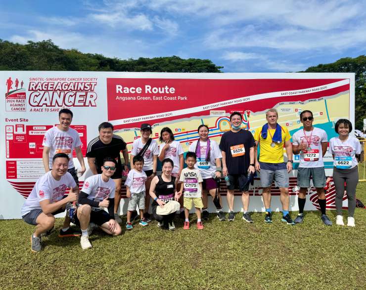 Linnovate Partners Supports Race Against Cancer Singapore 